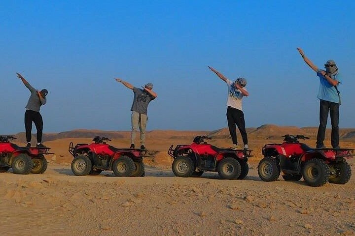 3 heures de quad privé avec promenade à dos de chameau depuis Hurghada