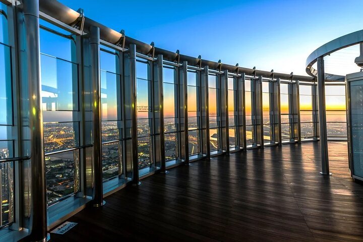 Burj Khalifa Observation Deck Ticket with Rooftop Dining Experience - Dubai