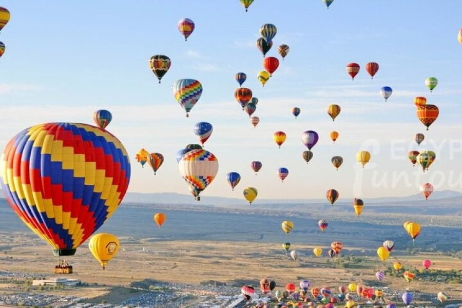 Luxor Sunrise Hot Air Balloon Ride over Ancient Monuments