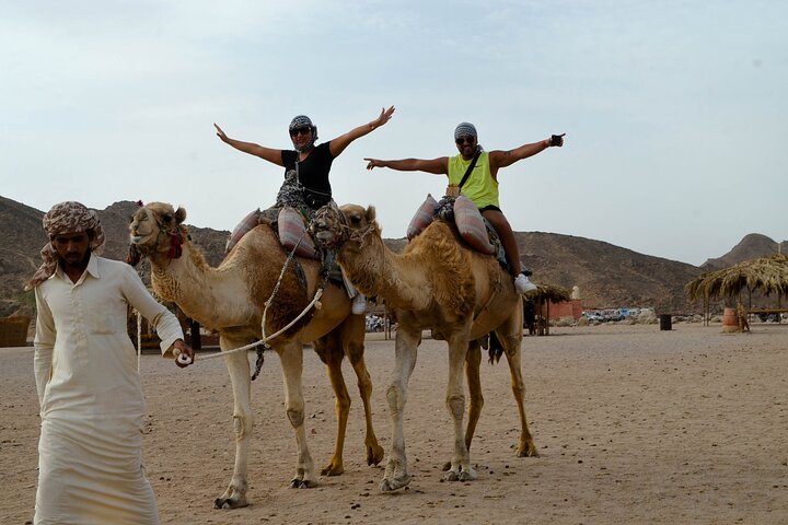 Hurghada Super Safari Adventure with Quad Bike, Spider Car, Camel Ride, Dinner & Party