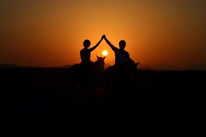 3-Hour Sunrise Horse Riding Beach & Desert from Marsa Alam