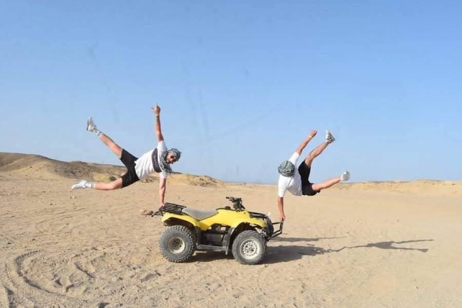 Hurghada Family Safari: Quad & Buggy Ride with Dinner & Show