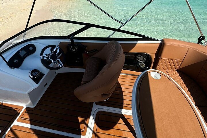 Bateau rapide privé vers l'île de Hula Hula et plongée en apnée depuis Hurghada