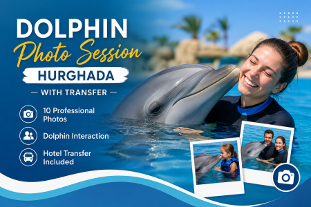 Dolphin Photo Session Hurghada with Transfer