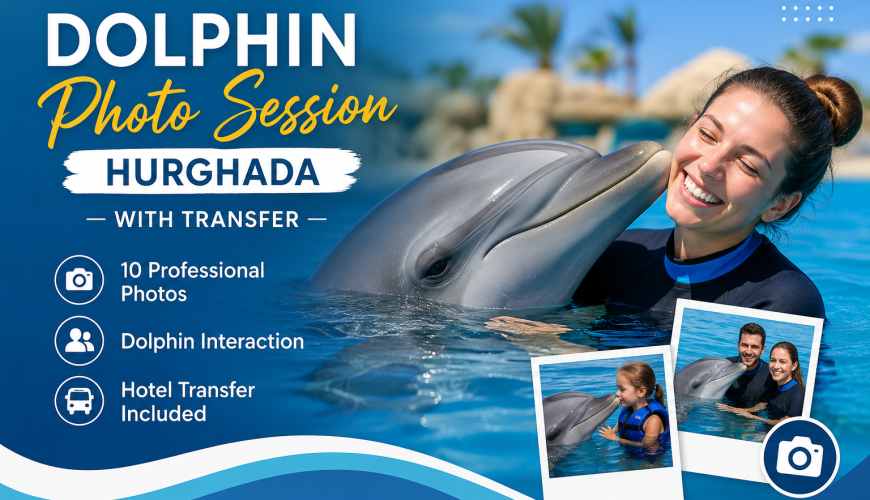 Dolphin Photo Session Hurghada with Transfer